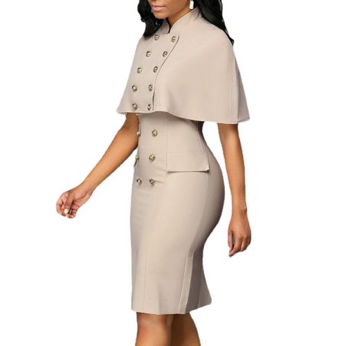 Elegant Cloak Dress Sets Overalls Chic Women Business Two Pieces Outfits Office Ladies Interview Uniforms Conjuntos jpg 9070ab30 757d 4ff7 b6b1 c9f0c0149000