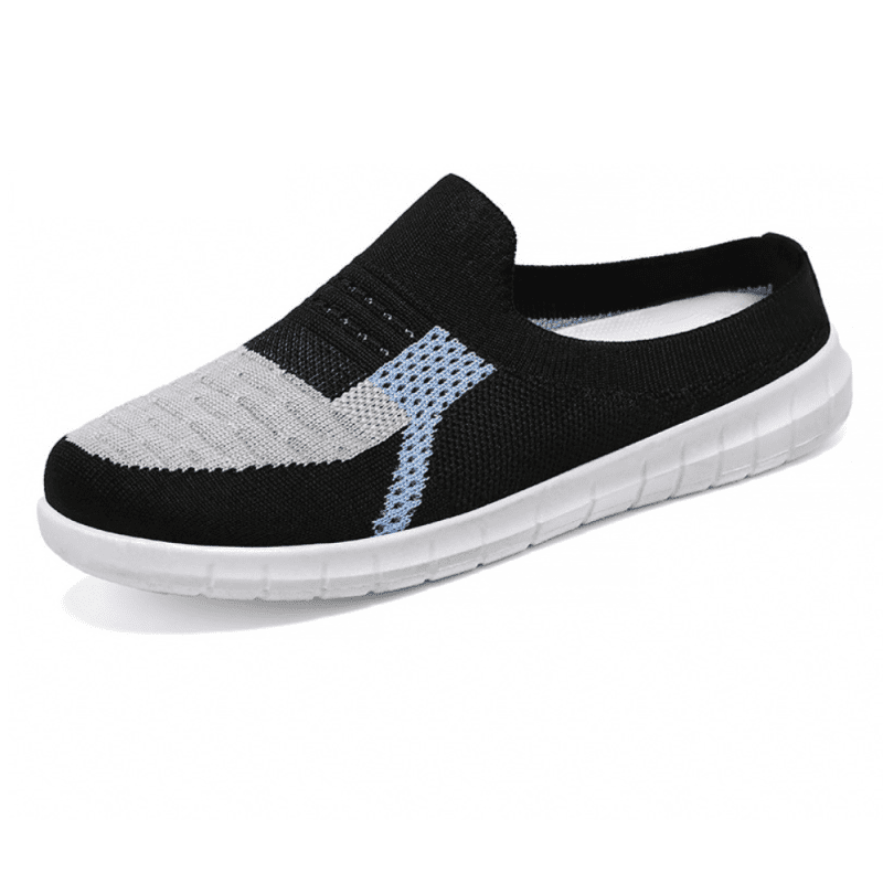 Knitted shoes black blue 3f7a6b65 0beb 421f 8cdb 9c3180885fcf