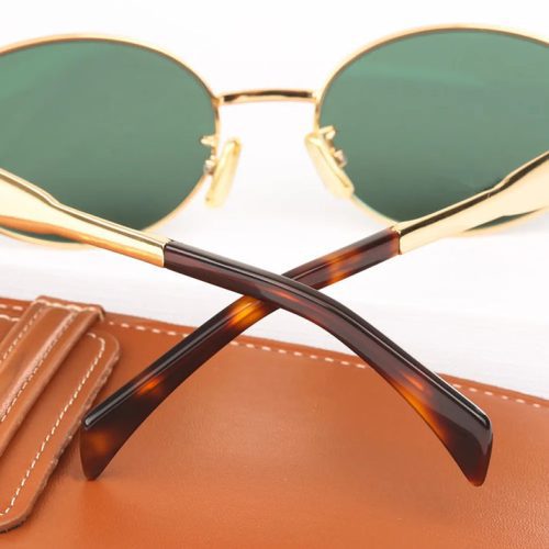 Luxury Oval Sunglasses Women Small Metal Frame Eyeglasses For Male Aesthetic Brand Designer Summer Ladies For bd32f8ca 0f6b 490f a116 4764d2b23723 1