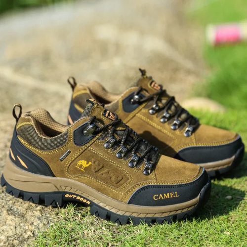 Suede Leather Men Hiking Shoes Outdoor Trail Trekking Sneakers Men Non slip Breathable Climbing Shoes Men 3acc9043 5662 4029 afad 3d4ec8e033ef