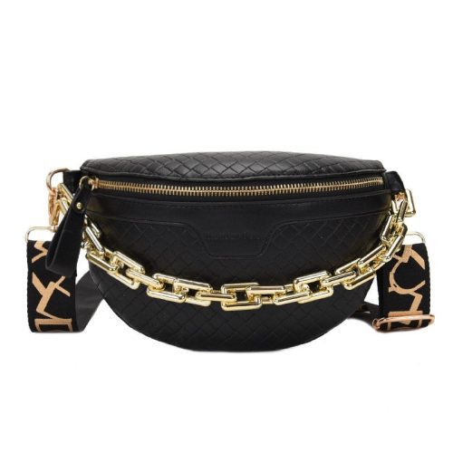 crossbody heuptasje fanny pack voor dames zwart cara camilla b