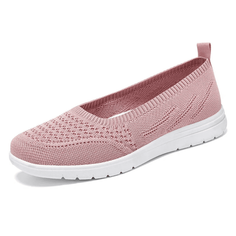 flat bottome shoe pink