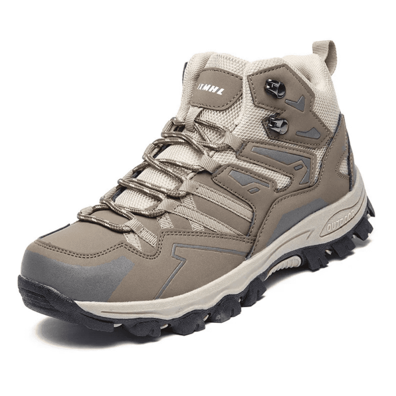 hiking boot beige