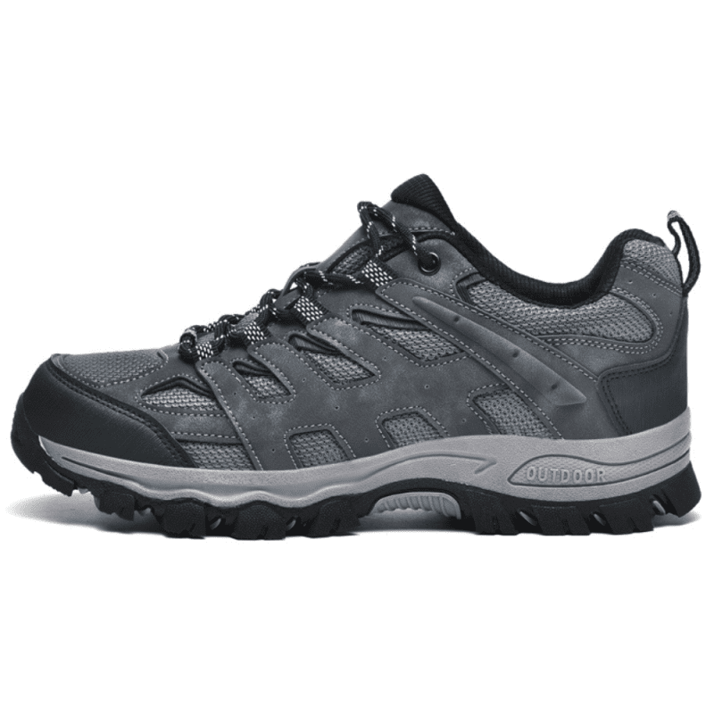 hiking boots grey