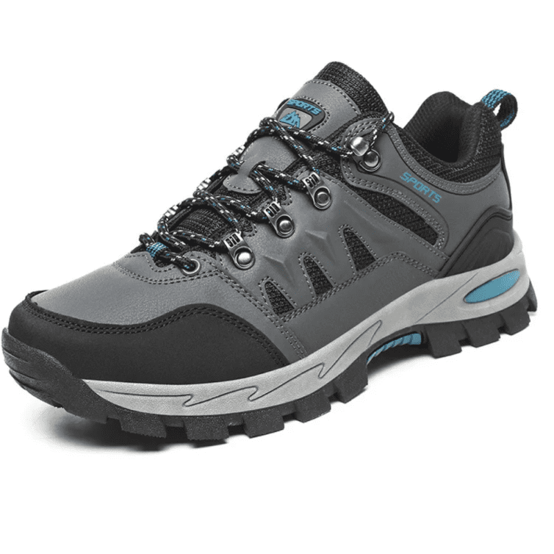 hiking boots grey new