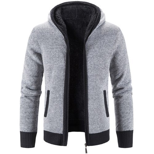 npbUMannen Hooded Vest Trui Nieuwe Fleece Verdikte In Winter Stand Kraag Truien Jas Rits Toevallige Mannelijke 71144d62 a395 45cb 9054 8dace17013e9