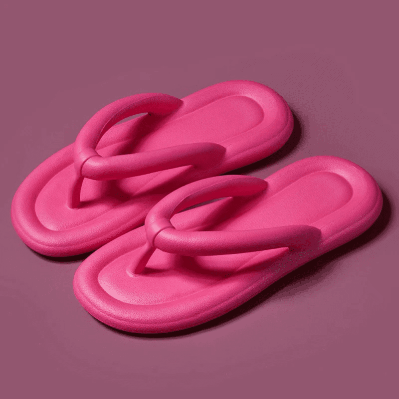 rosyred slippers