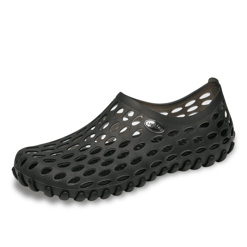 water sandals black