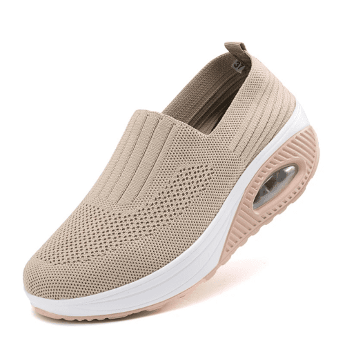 wedgesneakers beige