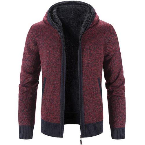 xmcLMannen Hooded Vest Trui Nieuwe Fleece Verdikte In Winter Stand Kraag Truien Jas Rits Toevallige Mannelijke 608e0336 3f7c 4adc be20 191321bc7c94